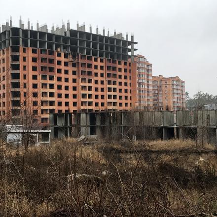Хід будівництва ЖБ Княжий двір, 1-2 секції, грудень 2021