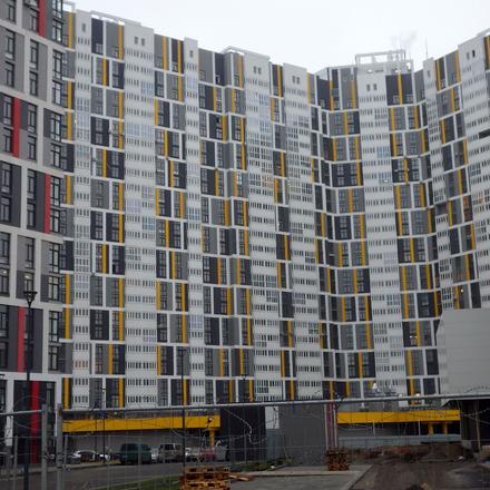 Ход строительства Русановская Гавань, 22-25 дом, декабрь 2021