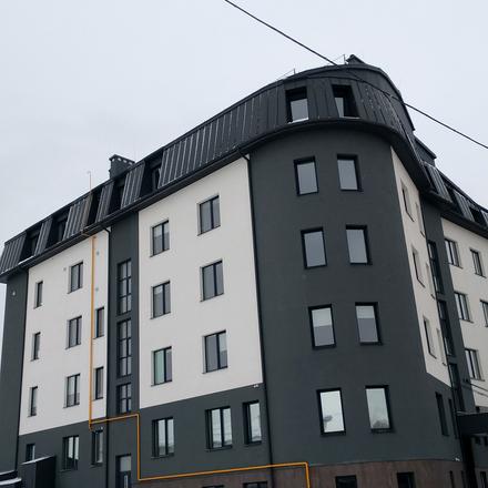 Ход строительства ул. Длинная, 56, 56а, Дом, декабрь 2021