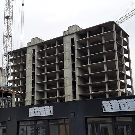 Хід будівництва ЖК Смарагдові вежі, 1 будинок, січень 2022
