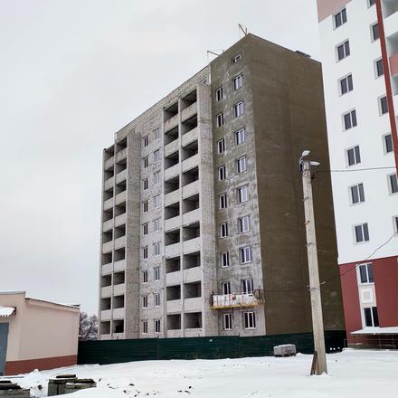 Хід будівництва ЖК Пташка, будинок 16, січень 2022