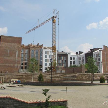 Ход строительства ЖК Белый Шоколад.Center, 7 очередь (ул. Величко, 8а, 8б, 10а, 10б), июнь 2016