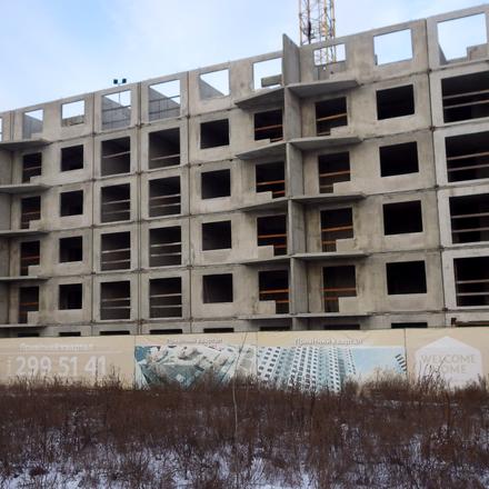 Хід будівництва ЖК Привітний квартал, 1 будинок, січень 2022