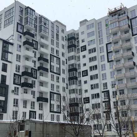 Ход строительства ЖК Новая Дания, ул. Кошевая, 97/22 (секции 1, 2), январь 2022