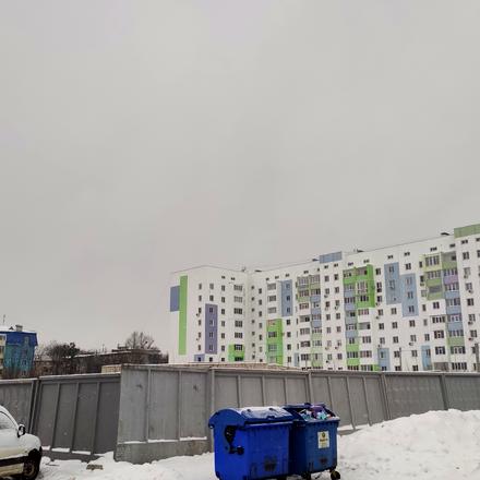 Хід будівництва вул. Миру, Будинок, січень 2022