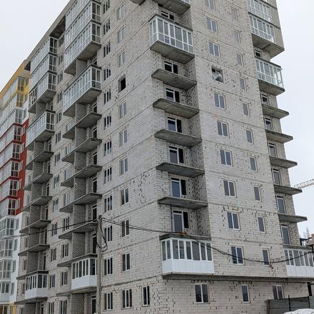 Хід будівництва ЖК Меридіан, 3 будинок (секція 14), січень 2022