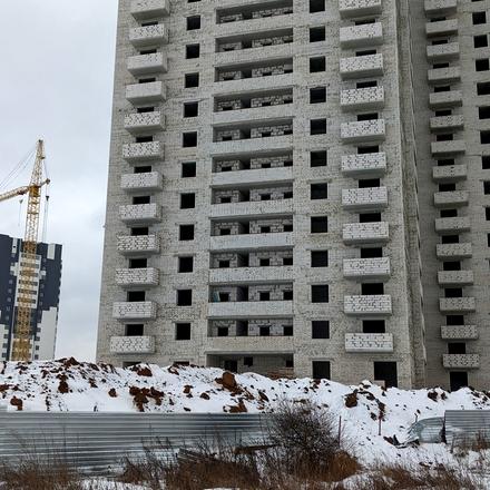 Хід будівництва ЖК Оазис, 1 будинок, січень 2022