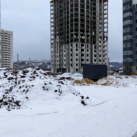 Хід будівництва ЖК Оазис, 6 будинок, січень 2022