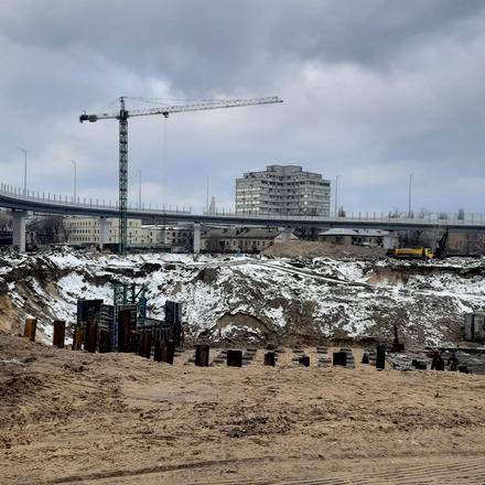 Хід будівництва ЖК OASIS, 2 будинок, січень 2022