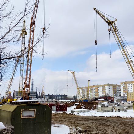 Хід будівництва ЖК Райдужний-3, 2 будинок, лютий 2022