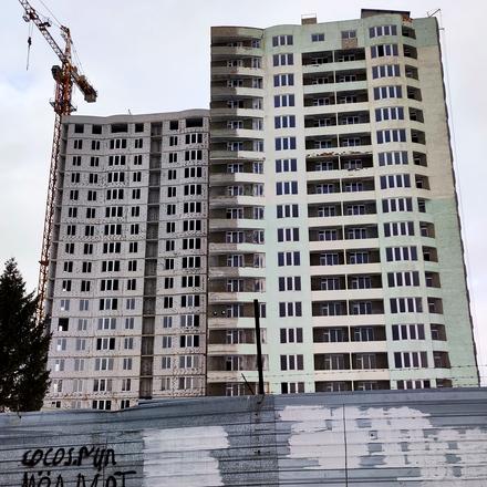 Хід будівництва ЖК Перспектива Радужная, 1-2 будинки, лютий 2022