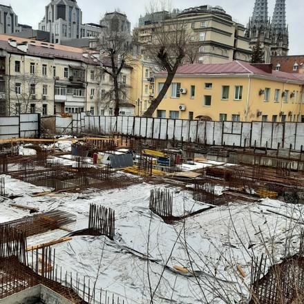 Хід будівництва ЖК Washington Concept House, Будинок, лютий 2022