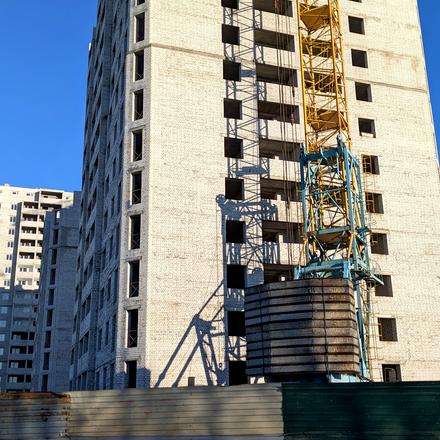 Хід будівництва ЖК Левада, будинок 9а, лютий 2022