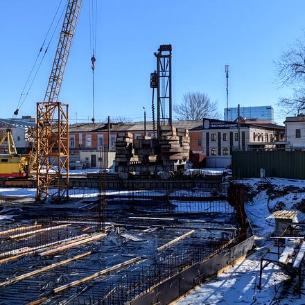 Хід будівництва ЖК Дім на Подолі, Будинок, лютий 2022