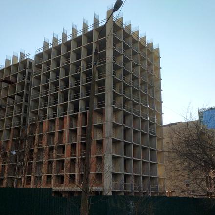 Хід будівництва ЖК SOLAR CITY, 2 будинок, лютий 2022