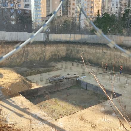 Хід будівництва ЖК Emporium Tower, 1 будинок, лютий 2022
