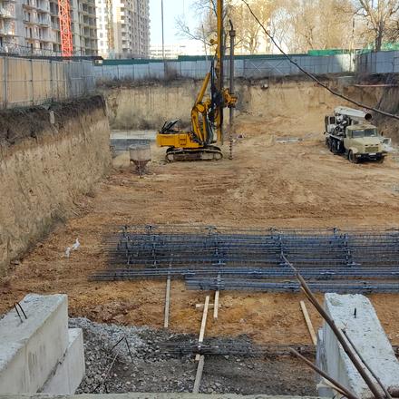 Хід будівництва ЖК Emporium Tower, 1 будинок, лютий 2022