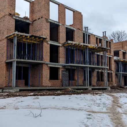 Хід будівництва ЖК ParkVille, 3 будинок, лютий 2022