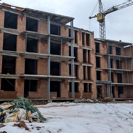 Хід будівництва ЖК ParkVille, 2 будинок, лютий 2022