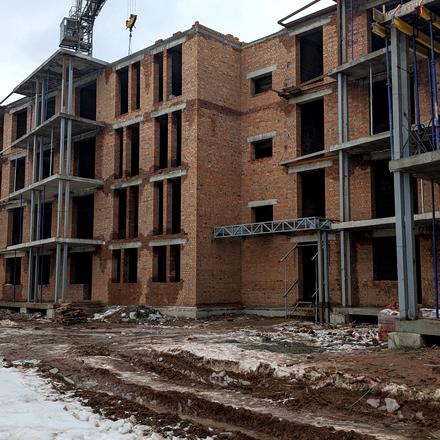 Хід будівництва ЖК ParkVille, 2 будинок, лютий 2022