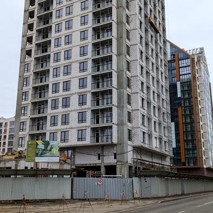 Хід будівництва ЖК Люксембург, 4 будинок, лютий 2022