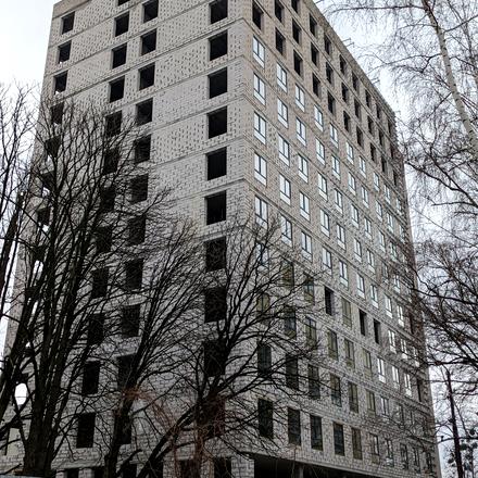 Ход строительства Urban One Sumskaya, 1 секция, февраль 2022