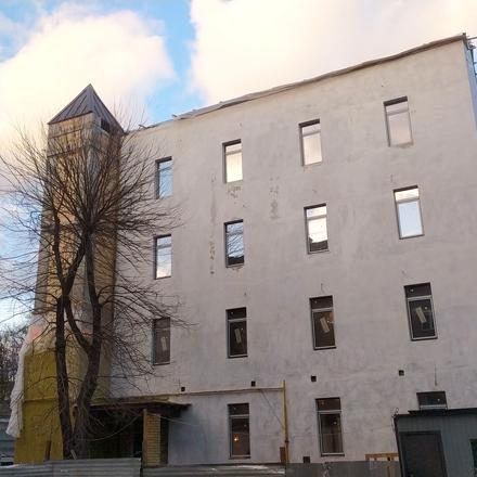 Ход строительства ул. Лютеранская, 19б, Дом, февраль 2022