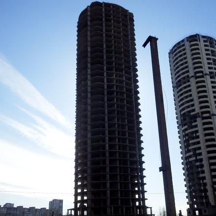 Хід будівництва ЖК Дніпровські вежі, 3 будинок, лютий 2022