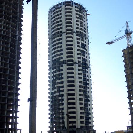 Хід будівництва ЖК Дніпровські вежі, 4 будинок, лютий 2022