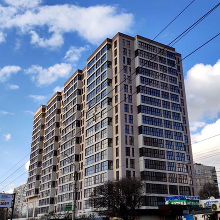 Хід будівництва ЖК Континенталь на Валентинівській, 1-4 секції, лютий 2022