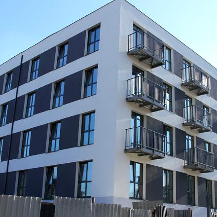 Хід будівництва Клубні будинки На Генерала Пушкіна, 4 будинок, лютий 2022