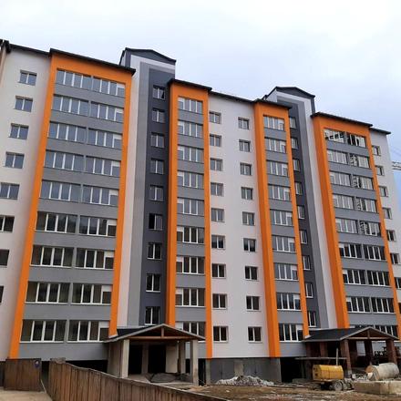 Хід будівництва вул. Хіміків / вул. Тролейбусна, 11 будинок, квітень 2022