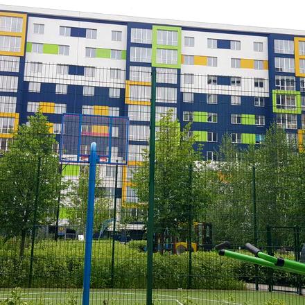 Ход строительства ЖК Модуль, 3-4 дома, июль 2022