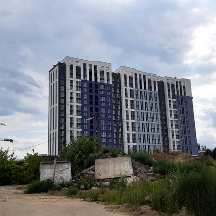 Хід будівництва ЖК SKY AVENUE, 1 будинок, липень 2022