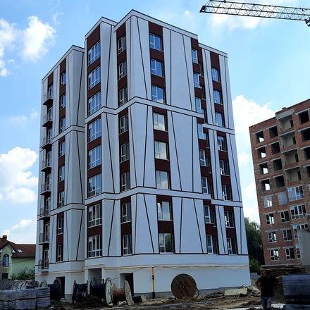 Хід будівництва ЖК Опришівська Слобода, 12 будинок, серпень 2022