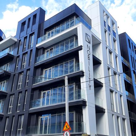 Ход строительства Клубный дом Nobility, Дом, август 2022