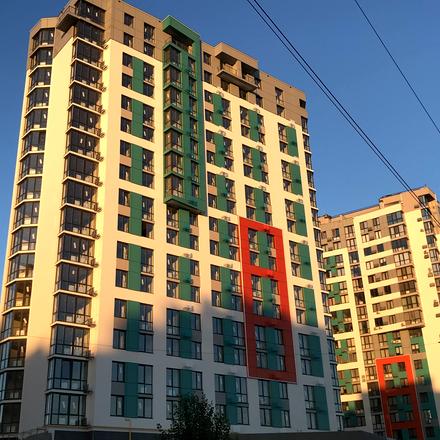 Ход строительства ЖК Crystal Avenue, 2 дом, август 2022