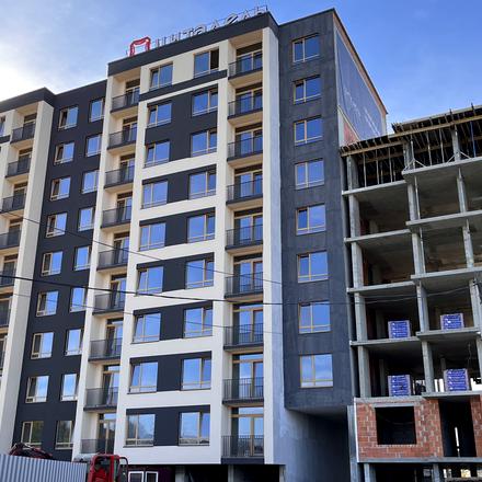 Хід будівництва ЖК Імперія, 1 будинок (секції 4-5), жовтень 2022