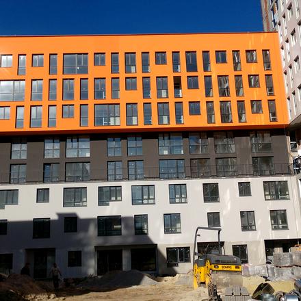 Хід будівництва вул. Стрийська, 45, 1 будинок (секції Б, В), жовтень 2022