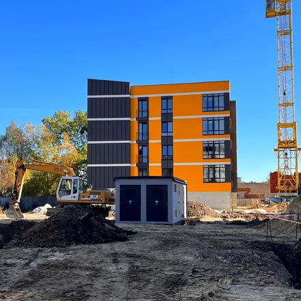 Хід будівництва ЖК Паркове містечко, 5 черга (будинок 10.5), жовтень 2022