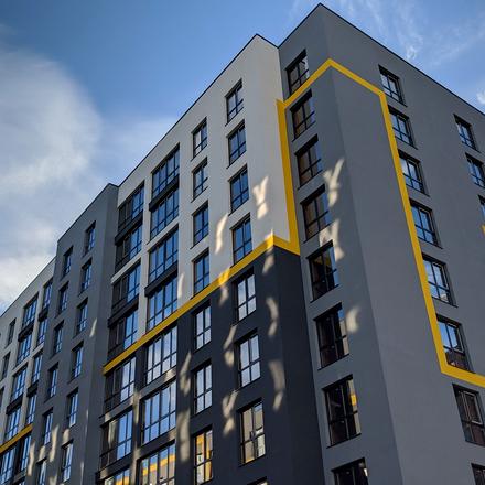 Ход строительства ЖК Шенген, 11 дом (секция 11.1), ноябрь 2022