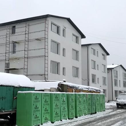 Ход строительства ЖК Geneva, 1-3 дома (ул. Леменовская, 5, 7, 9), ноябрь 2022