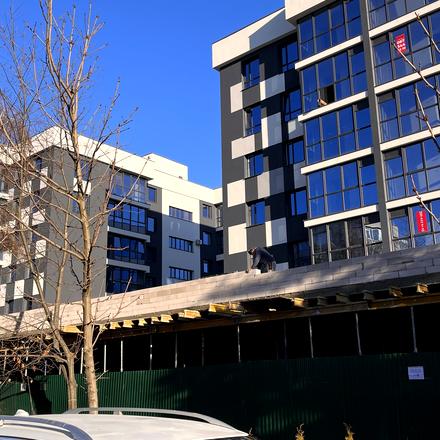 Хід будівництва ЖК Union, 1-2 будинки, грудень 2022