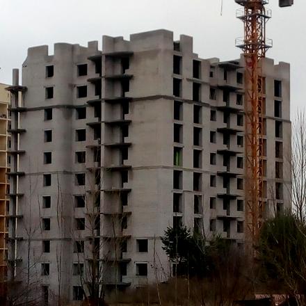 Хід будівництва ЖК Чайка, ул. Лобановского, 36, січень 2023