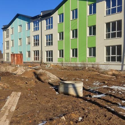 Хід будівництва ЖК Джерельний, 3 будинок, лютий 2023