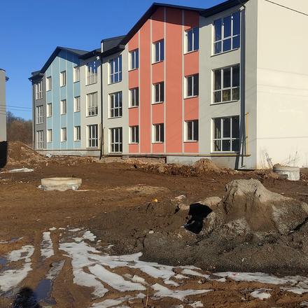 Хід будівництва ЖК Джерельний, 5 будинок, лютий 2023