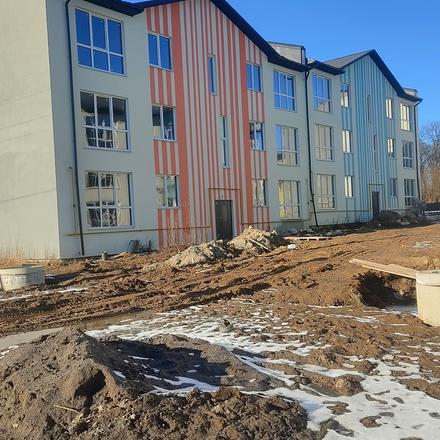 Хід будівництва ЖК Джерельний, 5 будинок, лютий 2023