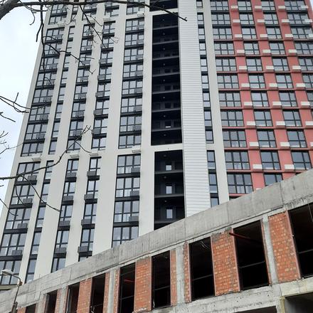 Ход строительства ЖК Старт, 1 дом, февраль 2023
