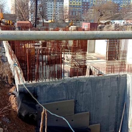 Ход строительства ЖК Парковый 2, секция А, март 2023