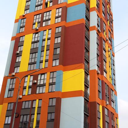 Ход строительства ЖК Ривер Сити, 1 дом, март 2023